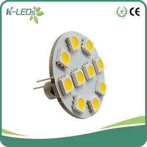 G4 Bi Pin Bulb 10SMD5050 AC/DC12-24V Back Pin