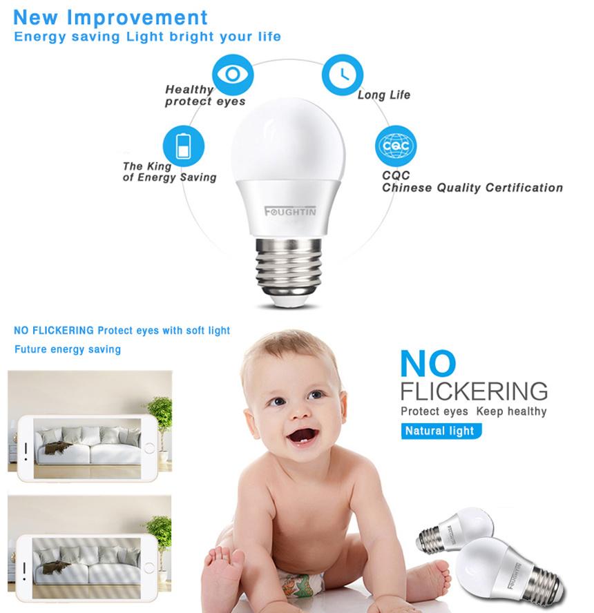 A70 E27 15W 3000K 6000K LED Bulb