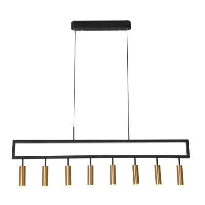 Masivel Lighting Decorative LED Pendant Light with 8-Heads Adjustable LED Chandelier Light