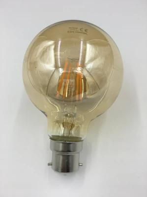 G45 Edison Decorative Antique Amber Golden LED Filament Golf with Cool Warm Day Light E27 E14 B22 B15