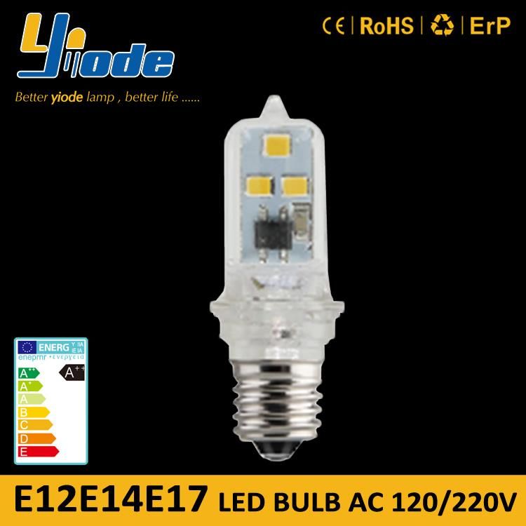 E12 Screw 2835SMD*6 120V 220V 1W 100lm LED Bulb