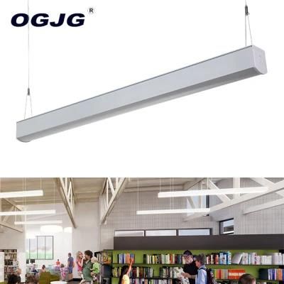 New Design Indoor LED Hanging Linear Pendant Lamp Chandelier Light