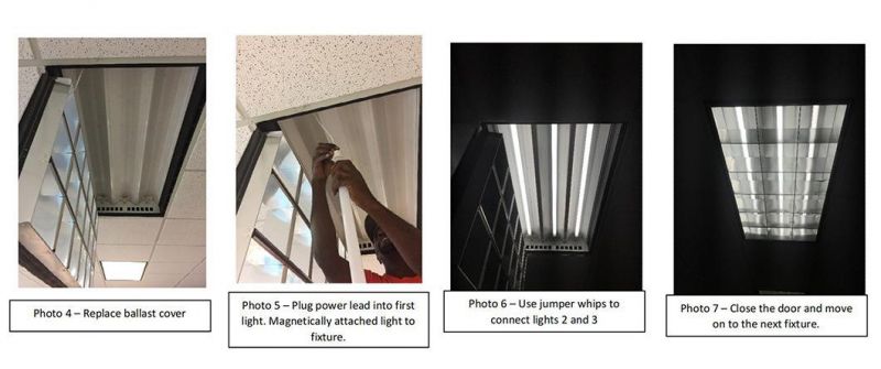 Industrial 160lm/W LED Batten Linear Light for Warehouse Shop