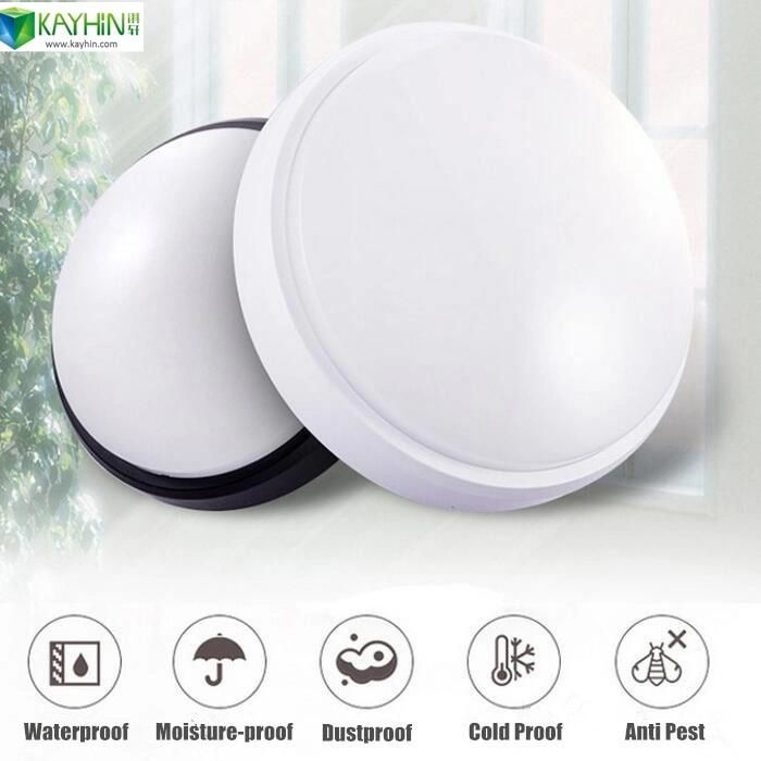 IP65 Waterproof Aluminum 15W 18W Marine Round Outdoor Wall Lights LED Oval Round PC Bulkhead Light