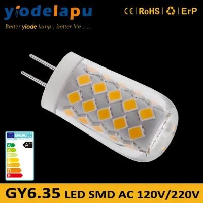 AC120/220V Dimmble Flicker Free Gy6.35 LED Bulb