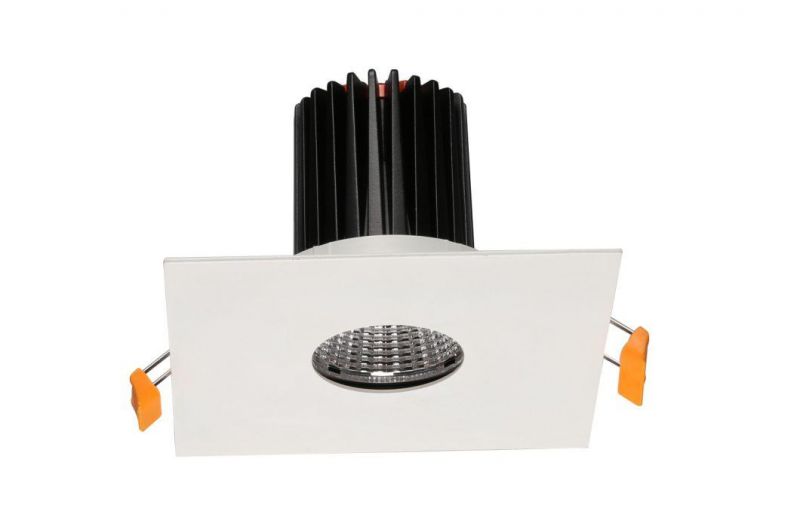 White Recessed Aluminum LED Downlight Mounting Ring LED Downlight Module