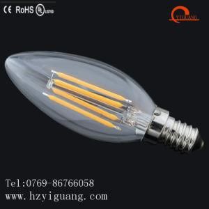 Hot Sale Energy Saving Candle Shape LED Filament Bulb