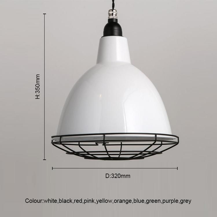 White Retro Mesh Bar Chandelier Lighitng