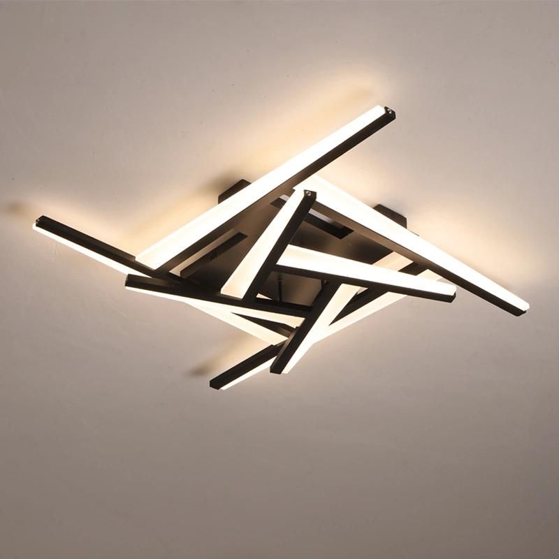 Zhongshan 68W Remote Control Wholesale Modern Acrylic LED Ceiling Light for Living Room