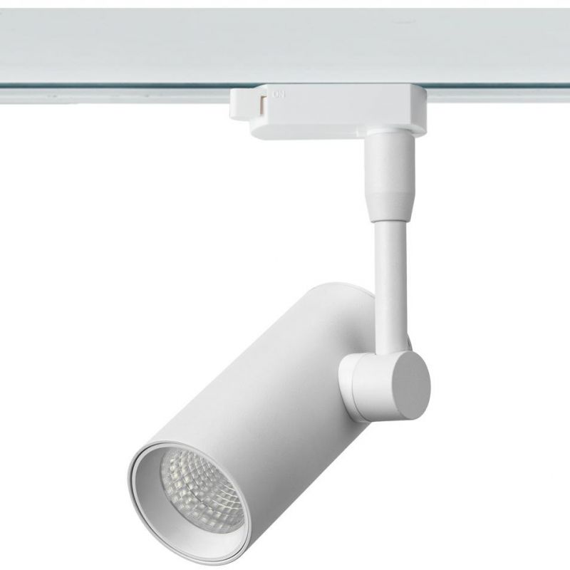 Adjustable Aluminum LED Interior Spot Light Track System CREE COB Track Lights in Modern Style