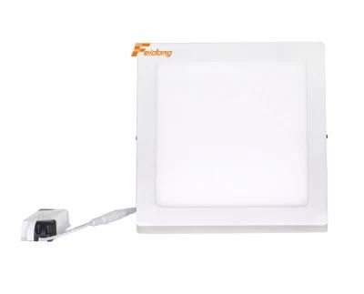 Modern Design Indoor Surface Mounted Recessed Square LED Light Luminaire LED Panel Light