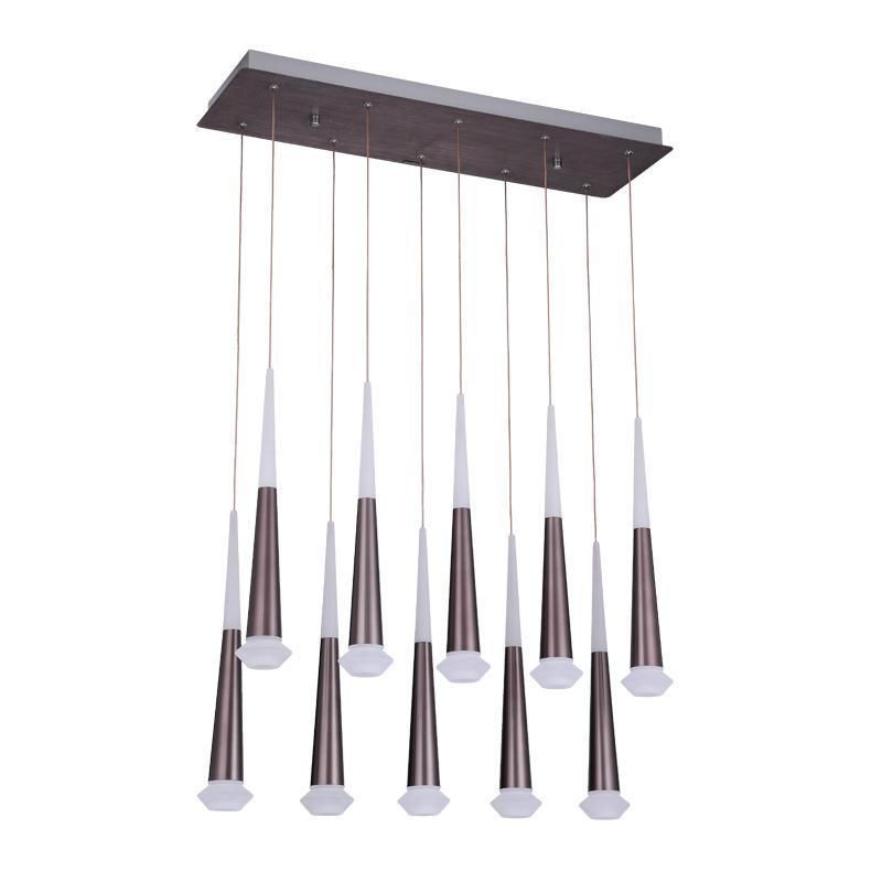 Masivel Lighting Modern Aluminum Pendant Light Decorative LED Chandelier Light