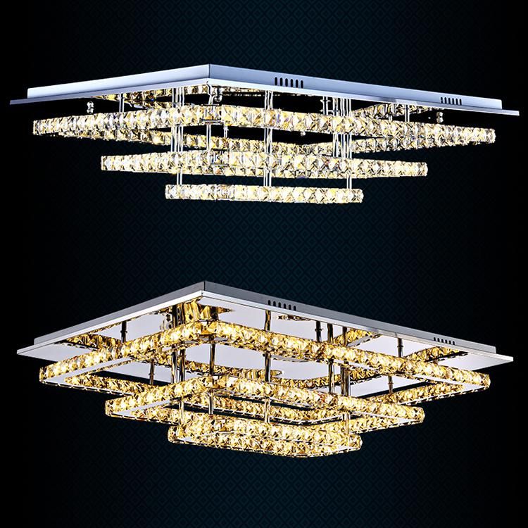 Modern Lighting Ceiling Pendent Chandelier Light Crystal Lamp