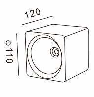 3 Years Warranty 8W Surface Mounted Downlight for Indoor Project IP20