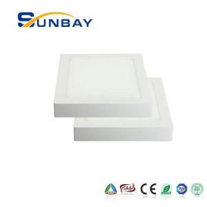 Narrow Side Surface Mounted Slim Square 12W 6500K LED Panel LED Ceiling Light