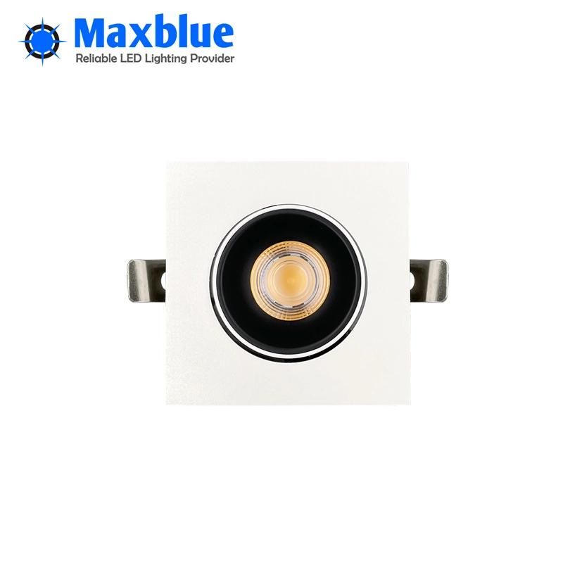 Hot Sale High Quality Adjustable Square Gimbal LED Spotlight Downlight