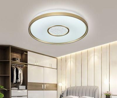 Fashion Design 96W Surface Mounted Ceiling Light White/Silver Black Gold Round LED Ceiling Light