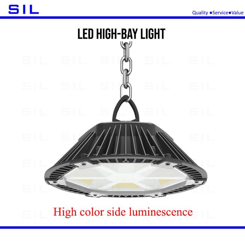 Industrial Lighting Lamp 150lm/W UFO Highbay 100W Anti-Glare LED High Bay Lights