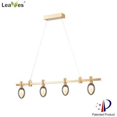 CE ETL Certification Gold Euro DIY LED Pendant Lamp for Living Room, Home, Villa and Hotel Creative Personality Decorative Modern Chandelier