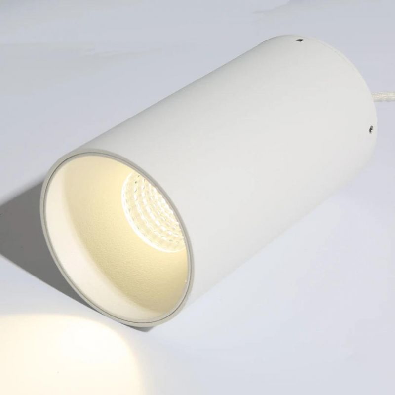 Popular LED COB Spotlight Anti-Glare Cylinder Ceiling Lamp Hotel Downlight