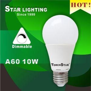 Good Quality Aluminum Plastic Body 6W A60 Dimmable LED Bulb