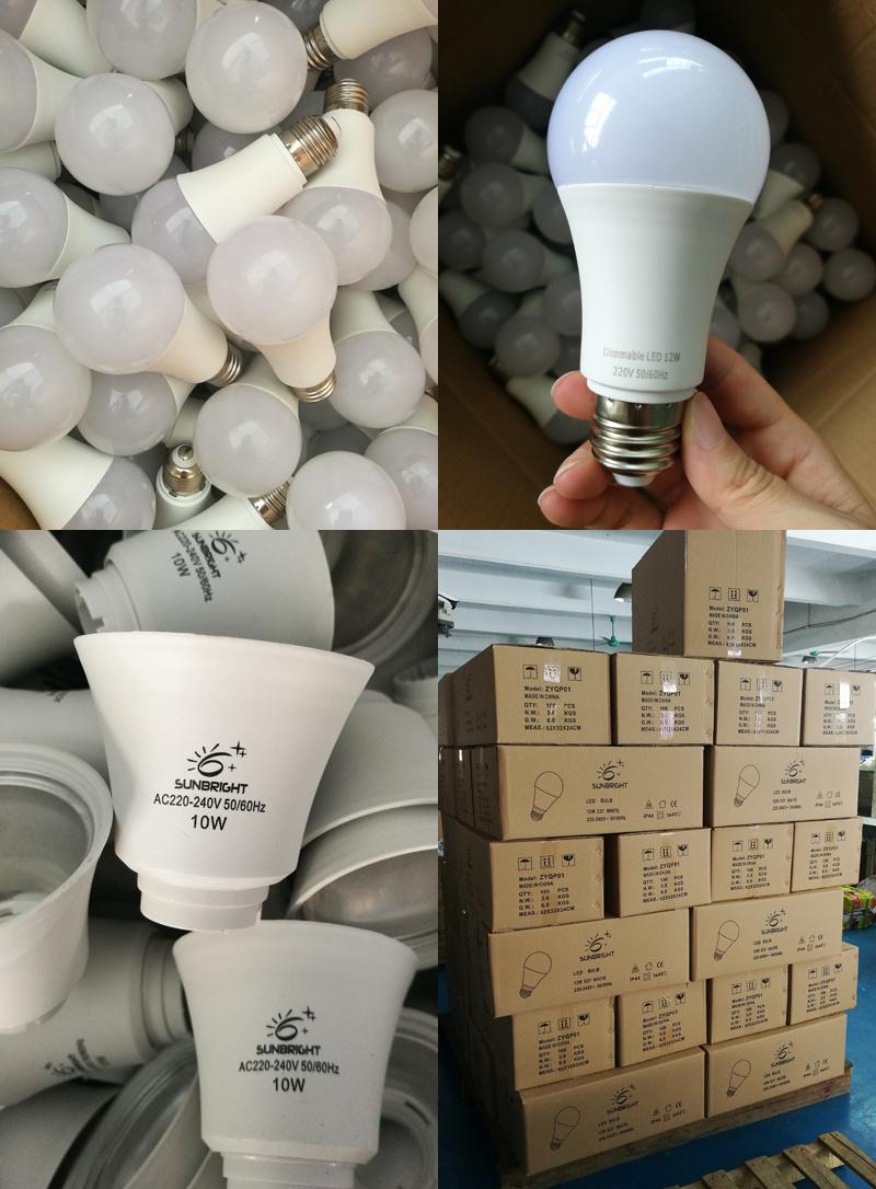 China Factory Wholesale SKD Aluminum Plastic LED Bulb Raw Material