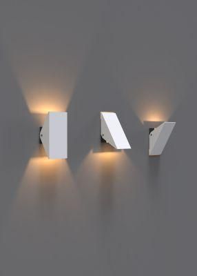 Aluminium up and Down Decorative Adjustable LED Wall Lamp for Bedrooom