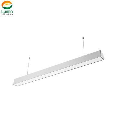 40W 75*75mm Dimmable Pendant LED Linear Trunking Light