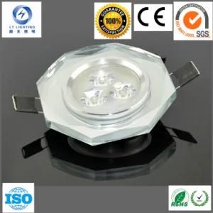 Lt 3W Crystal Diamond Sharp LED Down Light/ Wall Light for House and Commerce