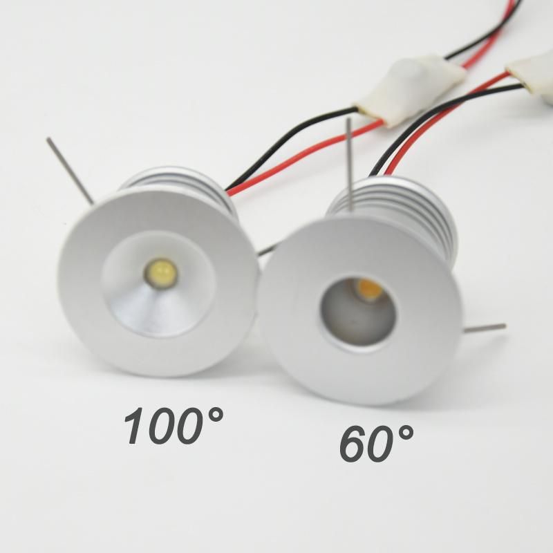 12V LED Bulb Lighting 3W 280lm Mini Cabinet Spot Light with Slim Driver Adapter