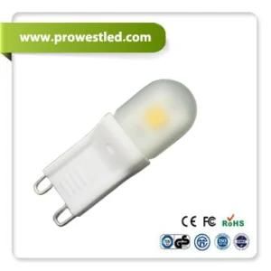 LED G9 2W COB 160lm Plastic Cover Ceramic Base Bulb