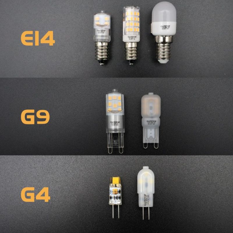 China Factory LED G4 Corn Bulb LED Super Bright 1.2W AC/DC 12V Silica Gel COB Lamp Light