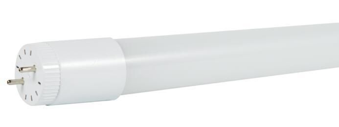 40W Fluorescent Equivalent Glass LED T8 Light Tube 0.6m 8W 100lm/W 6000-6500K Cool White