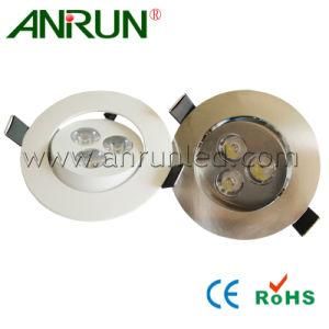 High Power LED Ceiling Light CE 3*1W (AR-CL-070-3W)