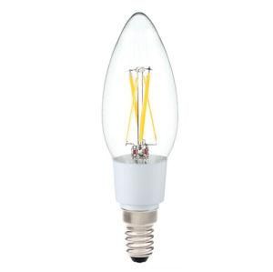 High Quality C35 Candle 2W LED 360 Degree E14 Filament LED Bulb