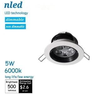 Long Life &amp; Low Energy 5W LED Ceiling Light