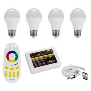 E27 E26 B22 Lamp Base Optional 6W RGB Ww/ Cw Cheap LED Bulb