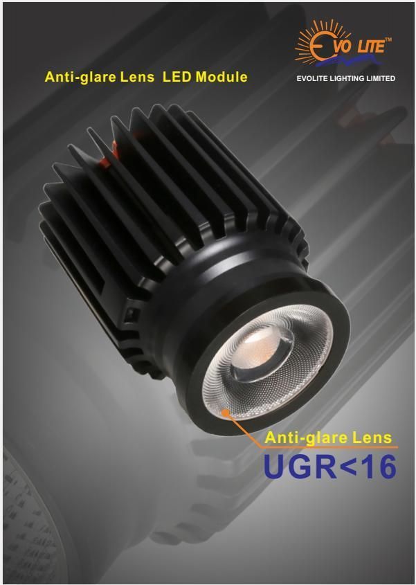 New Product Anti-Glare Lens Version LED Recessed Downlight COB Down Light MR16 Module