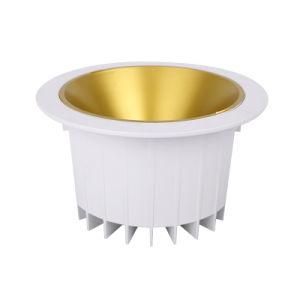 Triac 0-10V and Dali Dimming IP65 Anti-Glare 2700K-5000K Downlight LED Wandleuchte