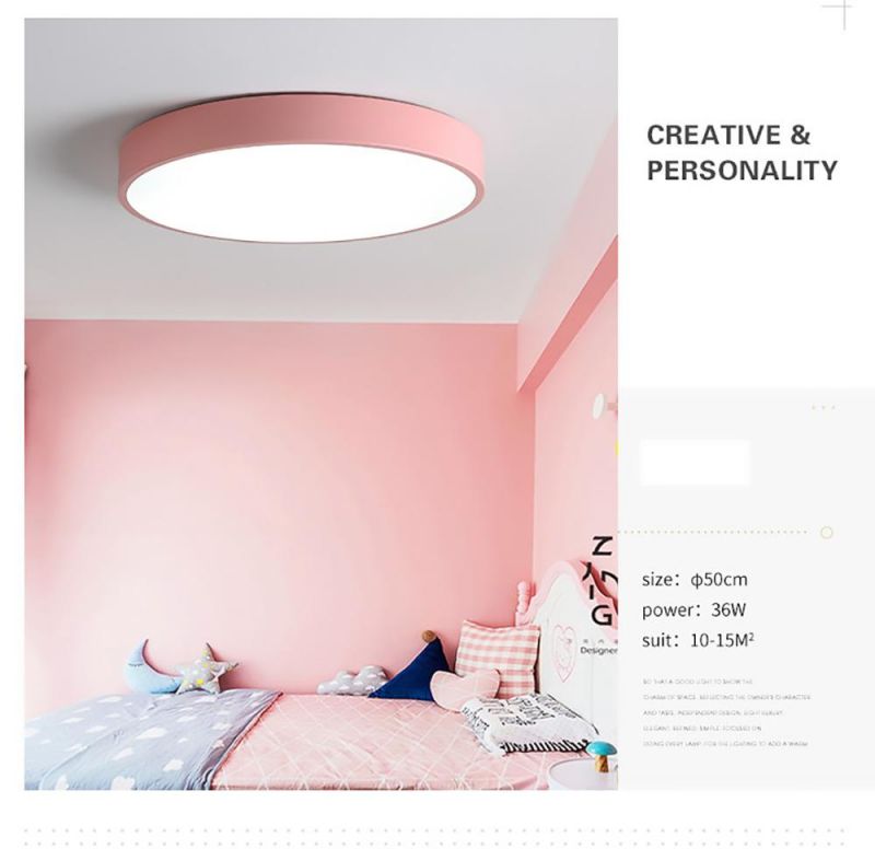 Fashion LED Ceiling Lamp for Bedroom, Home Decoration