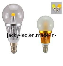 5W Dimmable E14 LED Bulb Light with COB LED