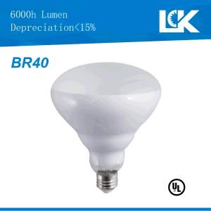 CRI90 12W 1200lm Br40 New Spiral Filament LED Light Bulb