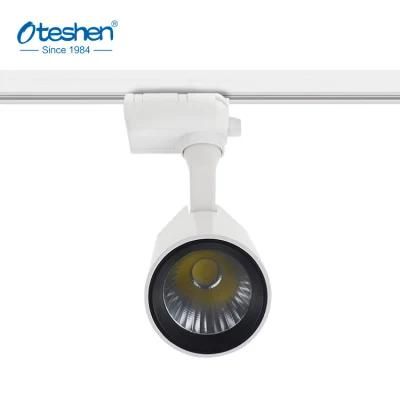 Surface Mounted Restaurant Simple Black Metal Aluminum 36W LED Track Light