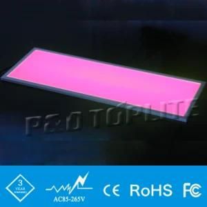 FCC Approved RGB Square LED Panel Light (PTL-RGB30120-48W-3014)