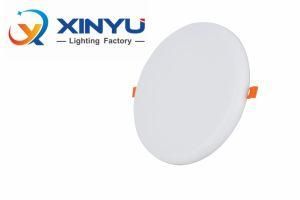 Factory Direct Adjustable Aluminium Ceiling Lamp Frameless Panel 9W 18W 24W 36W Round Square LED Panel Light for Home