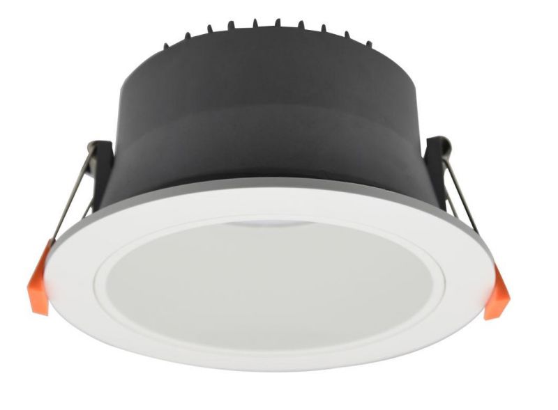 Commercial Round Fixed COB Frameless Vertic Ceiling Aluminum 6W Trimled Downlight