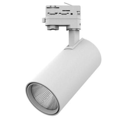Ce RoHS Certified Modern Aluminum LED Track Lights Dimmable Shopping Mall Spot Lightings