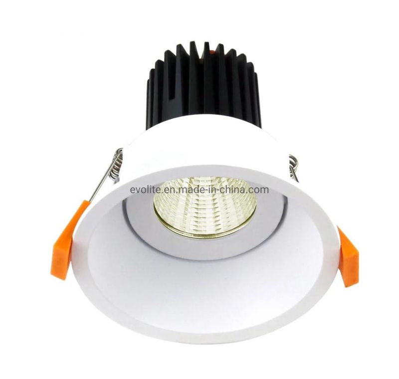 Aluminum Adjustable Downlight MR16 GU10 LED Ceiling Light Parts Round
