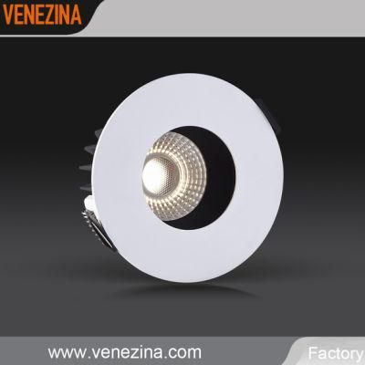 Spring Fixtured Good Performance COB LED Source Recessed Down Spotlight