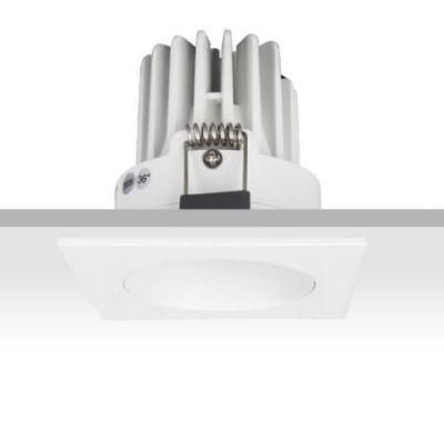 Squre Deep Design Project Lighting 6W 10W COB LED Recessed Downlight TUV Rcm Ce RoHS Approved Down Light